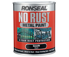 Picture of Ronseal No Rust Metal Paint Picture of Ronseal No Rust Metal Paint