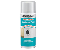 Picture of Ronseal Quick Drying Appliance Paint Spray Picture of Ronseal Quick Drying Appliance Paint Spray